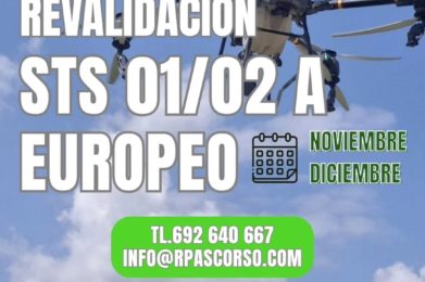 Revalidación Oficial STS01 / STS02 – Certificación Europea
